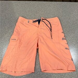 Salt Life Men's Orange Swim Shorts